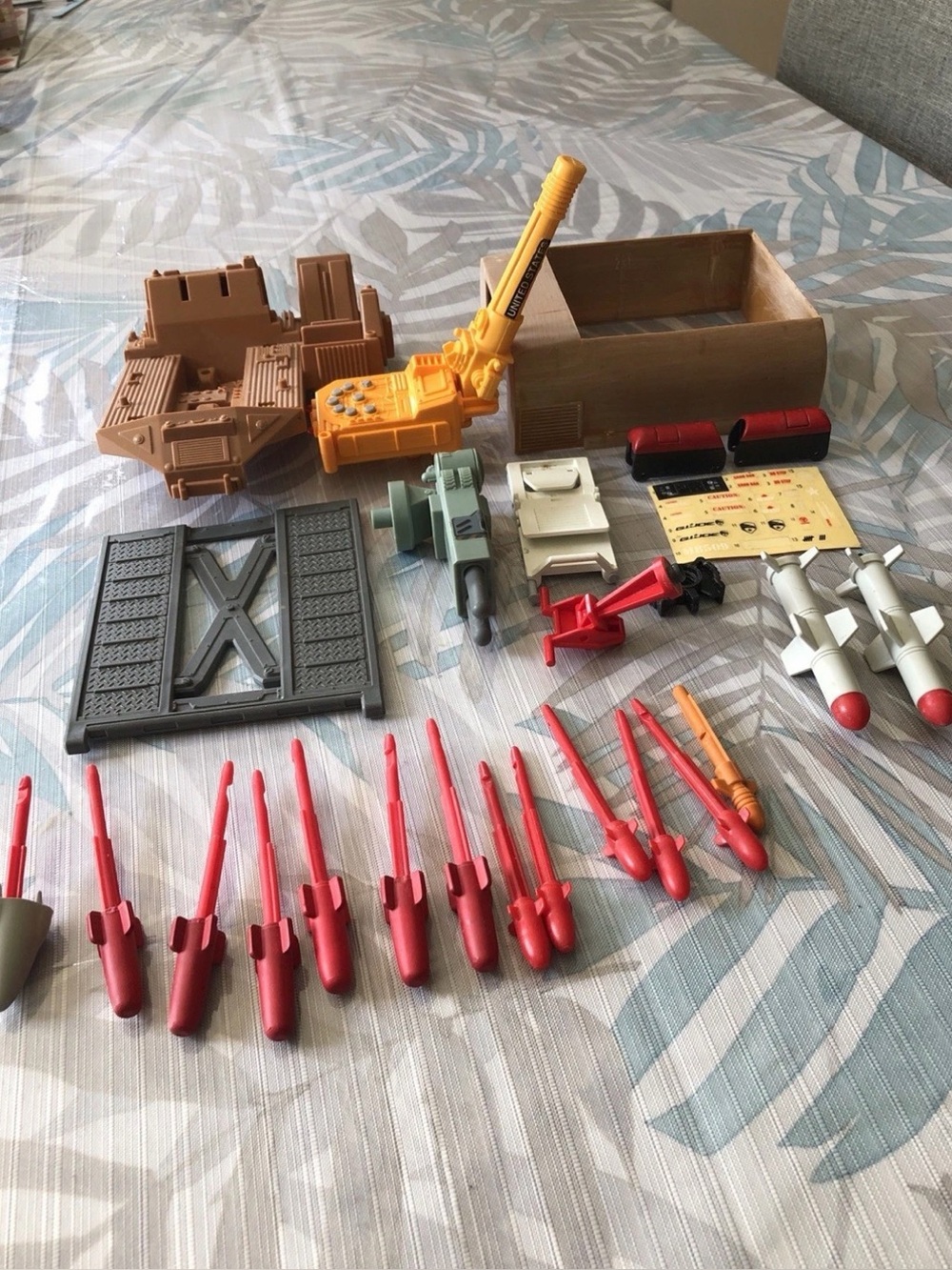 GI Joe Miscellaneous Lot Of Pieces - See Photos